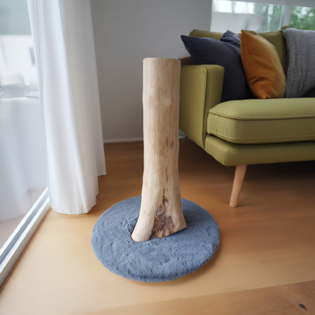 Beistelltisch Hocker Baumstamm Stele rustikal Wohnzimmer Sofa Couch Schlafzimmer Nachttisch Coffee Table Küche