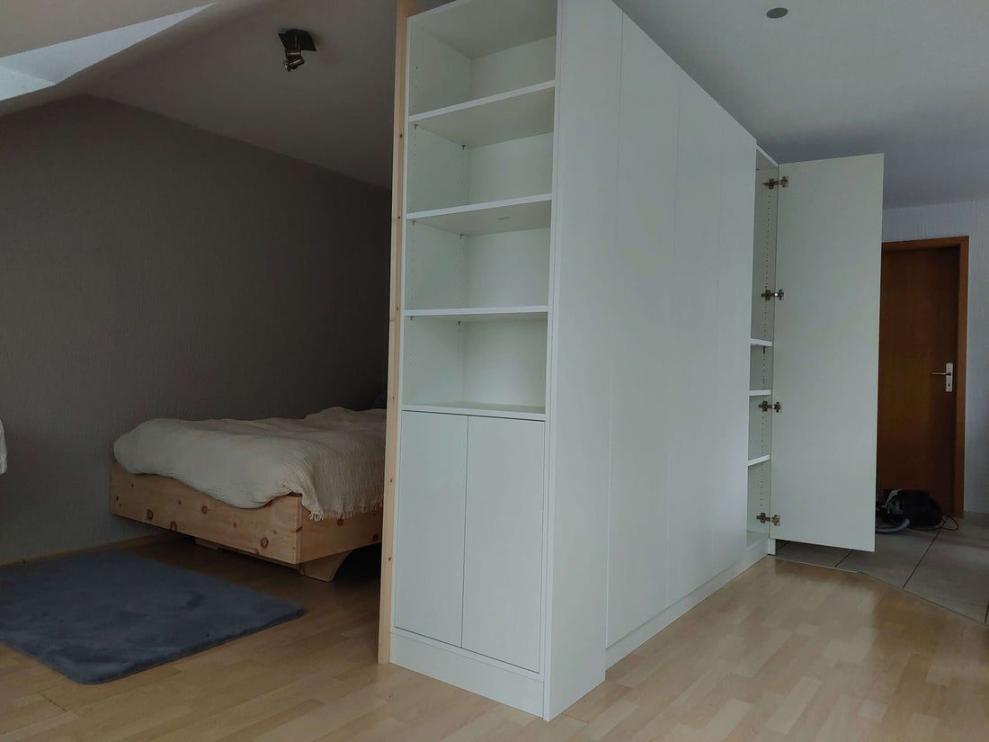 Einbauschrank Raumteiler Schrank Einrichtungsplanung Wohnraumberater Schreinerei Manfred Negele