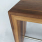 moderner Design Hocker Holz Beistelltisch Nussbaum Massivholz Couchtisch Schwarznuss Black Walnut Wohnzimmer Wartezimmer Arztpraxis Küche Schlafzimmer Massivholz Möbel Designer Einrichtung