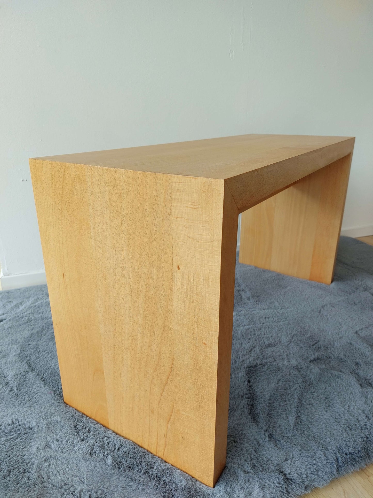 Sitzbank Holz Holzhocker Sitzhocker Beistelltisch Bank Esszimmer Schlafzimmer Garderobe Ankleide Schuhbank  Handarbeit Designer Einrichtung Schlafzimmerbank Schuhregal Sitzhocker