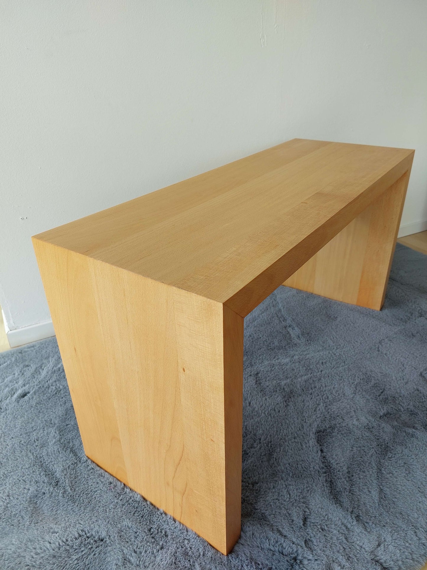 Bank Sitzbank Tisch Sitzhocker Hocker Garderobe Esszimmer Massivholz rustikal Buche modern Schlafzimmer Garderobenbank Schuhregal