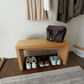Sitzbank Garderobe Ankleide Schuhbank Ankleidezimmer  Massivholz Buche Schlafzimmer Wohnzimmer Eingangsbereich Schuhregal  Holzbank Esszimmerbank Garderobenbank Hocker