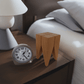 Buchstütze Zahnhocker Figur Statue Massivholz Eiche modern Wohnzimmer Deko Accessoire exklusiv Geschenk Holz Design Einrichtung Wohnzimmer Schlafzimmer Büro Zahn Zahnarzt Büro Praxis Kanzlei Einrichtung