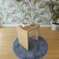 Couchtisch Massivholz Ahorn Design Hocker Beistelltisch Nachttisch Wohnzimmer modern einrichten Hocker Sitzbank
