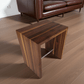 Moderner Hocker Nussbaum Design Beistelltisch Couchtisch Nachttisch Nachtkästchen - Exklusive Einrichtung in Massivholz Amerikanischer Nussbaum