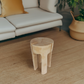 Coffee Table Baumstamm Stamm Baumstamm Hocker Couchtisch rustikal Nachttisch modern Schlafzimmer Wohnzimmer Küche Arztpraxis Natur Kanzlei Büro