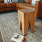 Holz Hocker Birne Massivholz Beistelltisch Nachttisch Sitzhocker Coffeetable Wohnzimmmer Schlafzimmer Badezimmer