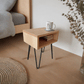 Industrie Design Beistelltisch Nachttisch Couchtisch Nachtkästchen Stummer Diener Schlafzimmer Wohnzimmer Einrichtung modern Designermöbel 