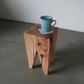 Design Hocker Massivholz Birne Beistelltisch Nachttisch Zahnhocker moderner Sitzhocker Wohnzimmer Schlafzimmer Esszimmer