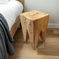 Holz Hocker Ulme Beistelltisch Nachttisch Massivholz Nachtkästchen Sitzhocker Schlafzimmer Moderne Schlafzimmermöbel Einrichtung