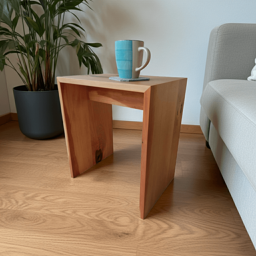 Moderner Design Hocker Birne Beistelltisch Nachttisch Sitzhocker 