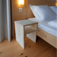 Rustikale Schlafzimmer Möbel - Handgefertigte Nachttische und Beistelltische in Zirbe  Massivholz