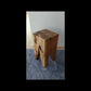 Moderner Hocker Beistelltisch  Nussbaum Nachttisch Sitzhocker Sitzbank Massivholz Couchtisch Wohnzimmer Esszimmer Büro Zahnarzt Praxis Arzt Praxisplanung 